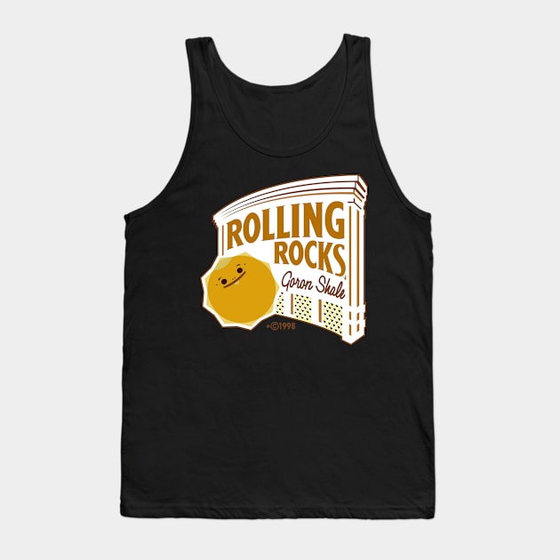 Rolling Rocks Tank Top by Mashups You Never Asked For